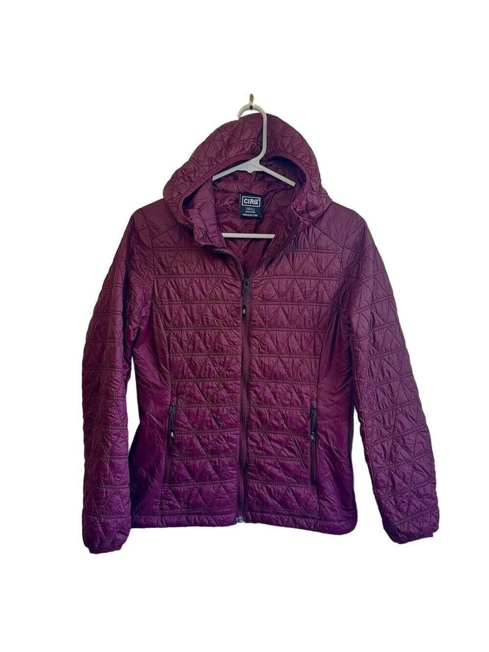 CIRQ Quilted Hoodie Puffer Coat